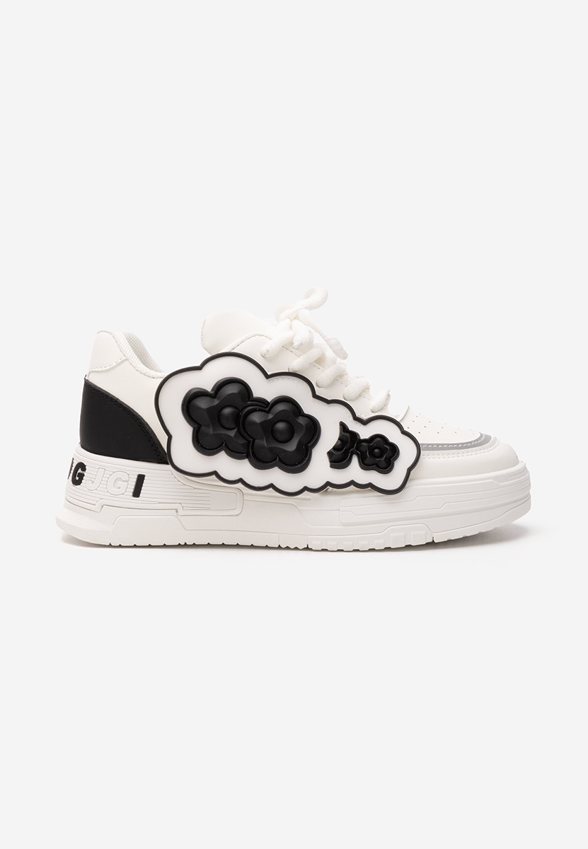 Sneakers con zeppa Sindy bianchi