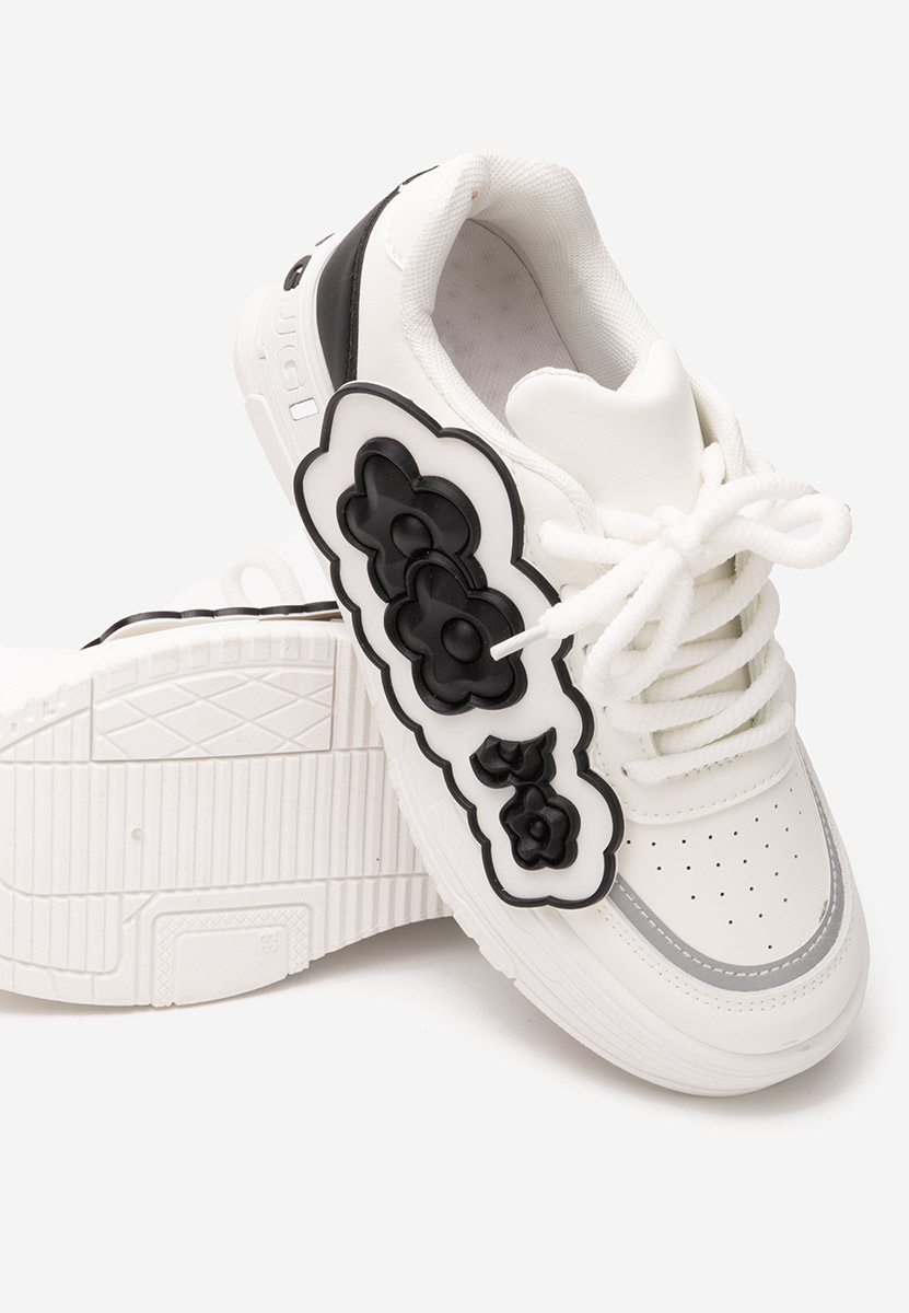 Sneakers con zeppa Sindy bianchi