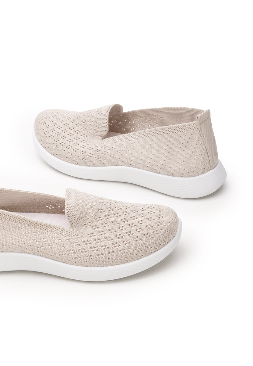 Scarpe da ginnastic Slip-On Danuta beige