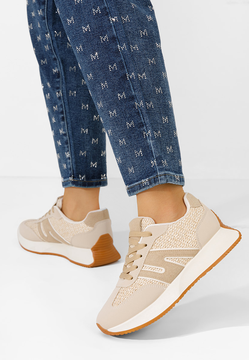 Sneakers donna Karole beige