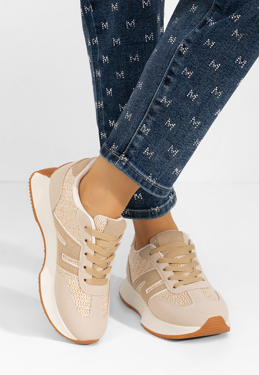 Sneakers donna Karole beige