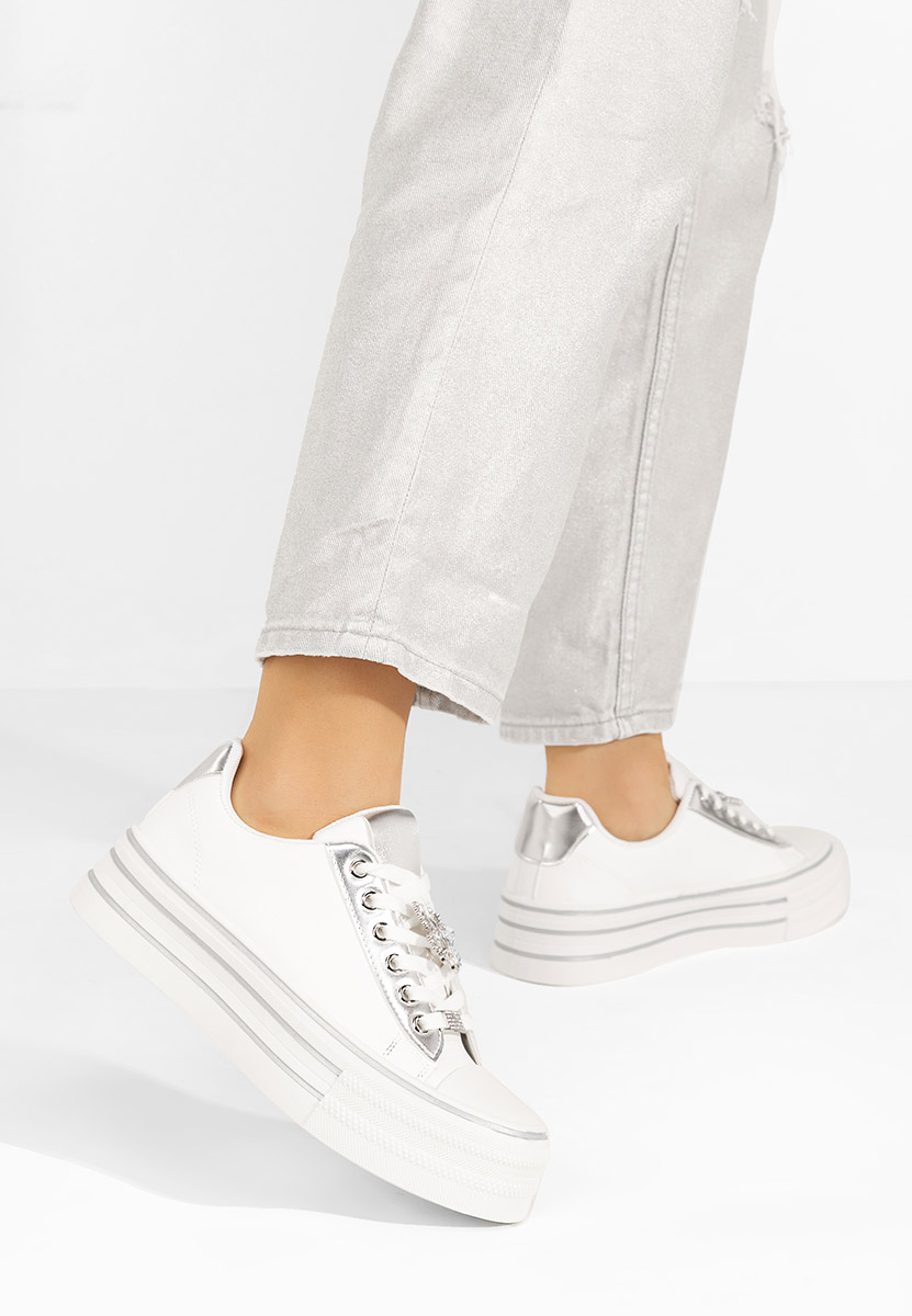 Scarpe da ginnastica donna Dorotha bianchi