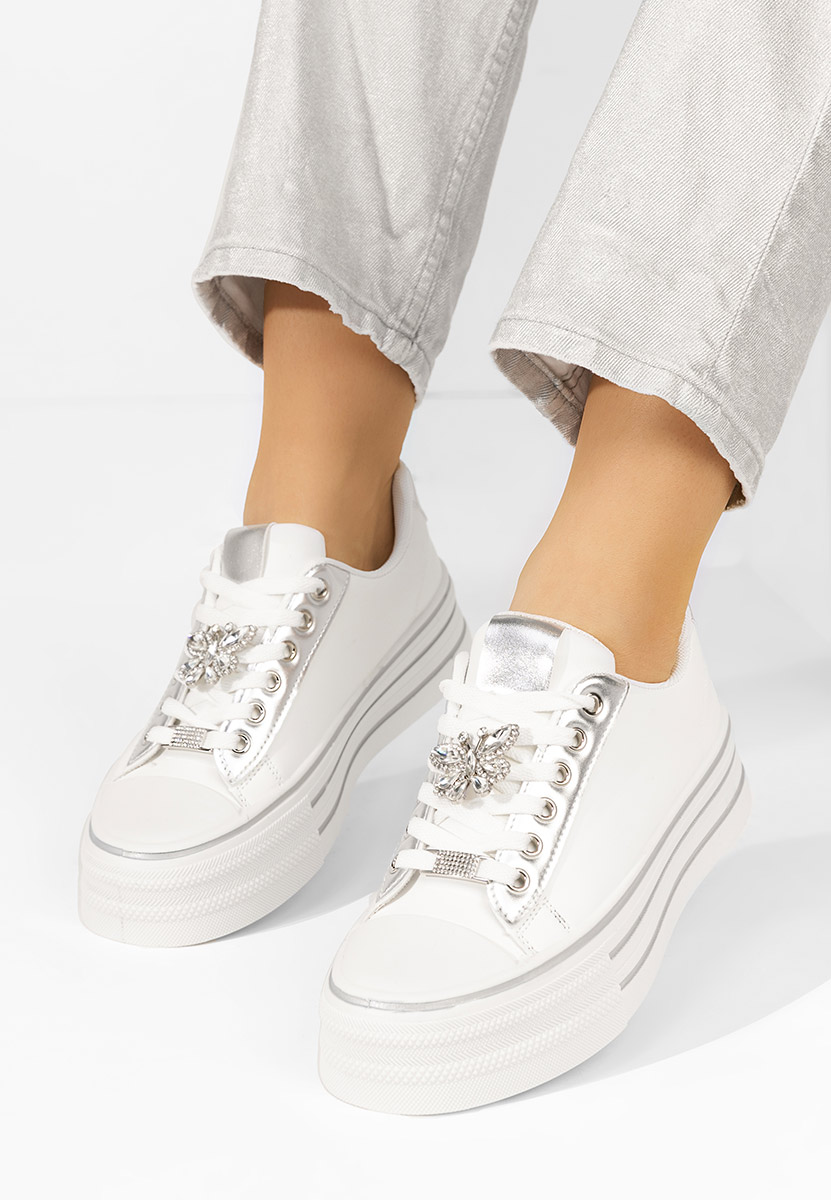 Scarpe da ginnastica donna Dorotha bianchi