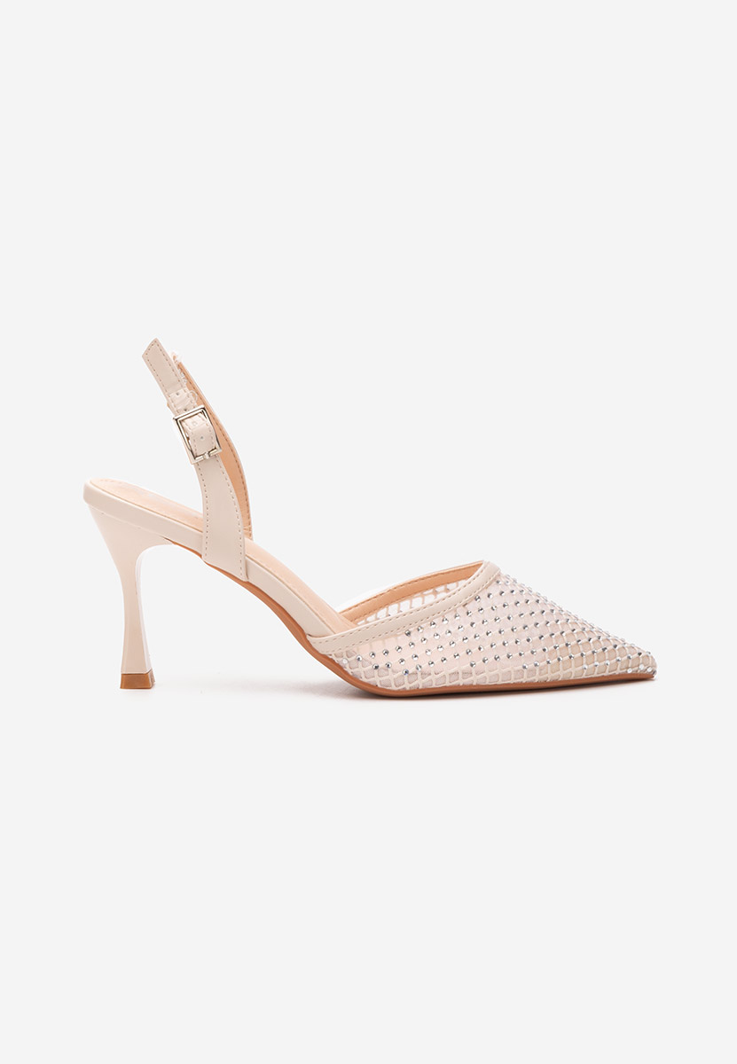 Décolleté tacco a spillo Kristyn beige