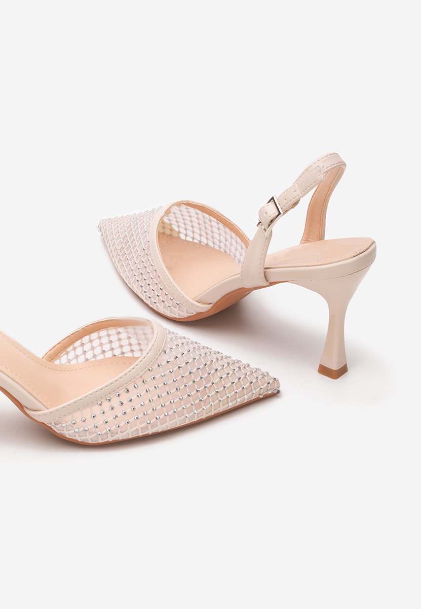 Décolleté tacco a spillo Kristyn beige