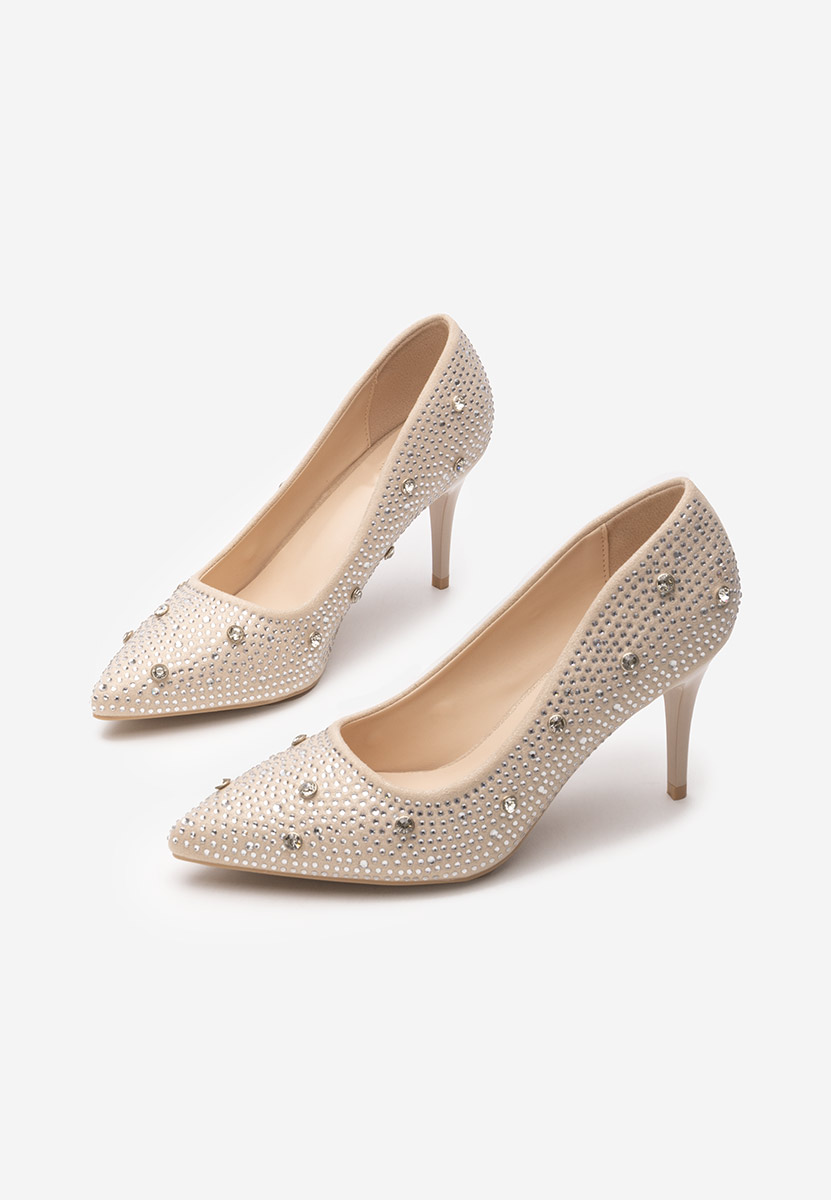 Décolleté tacco a spillo Tereasa beige