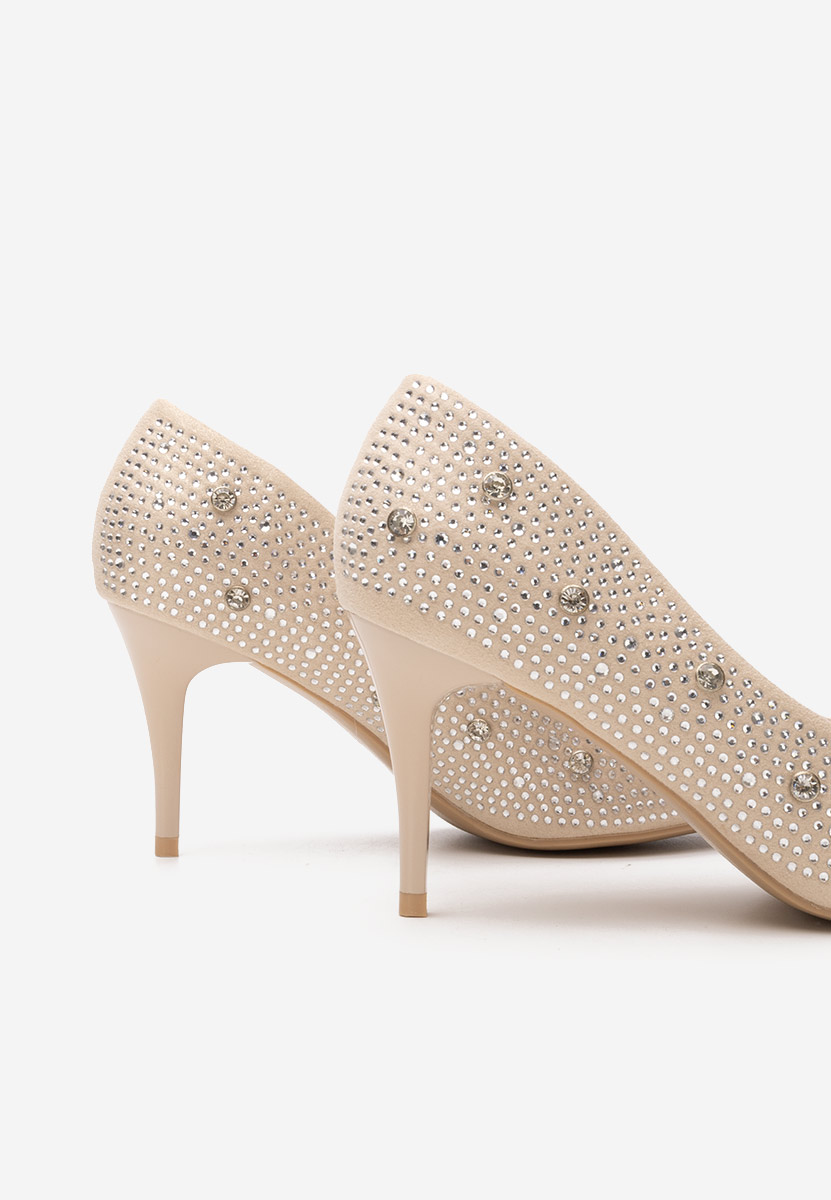Décolleté tacco a spillo Tereasa beige