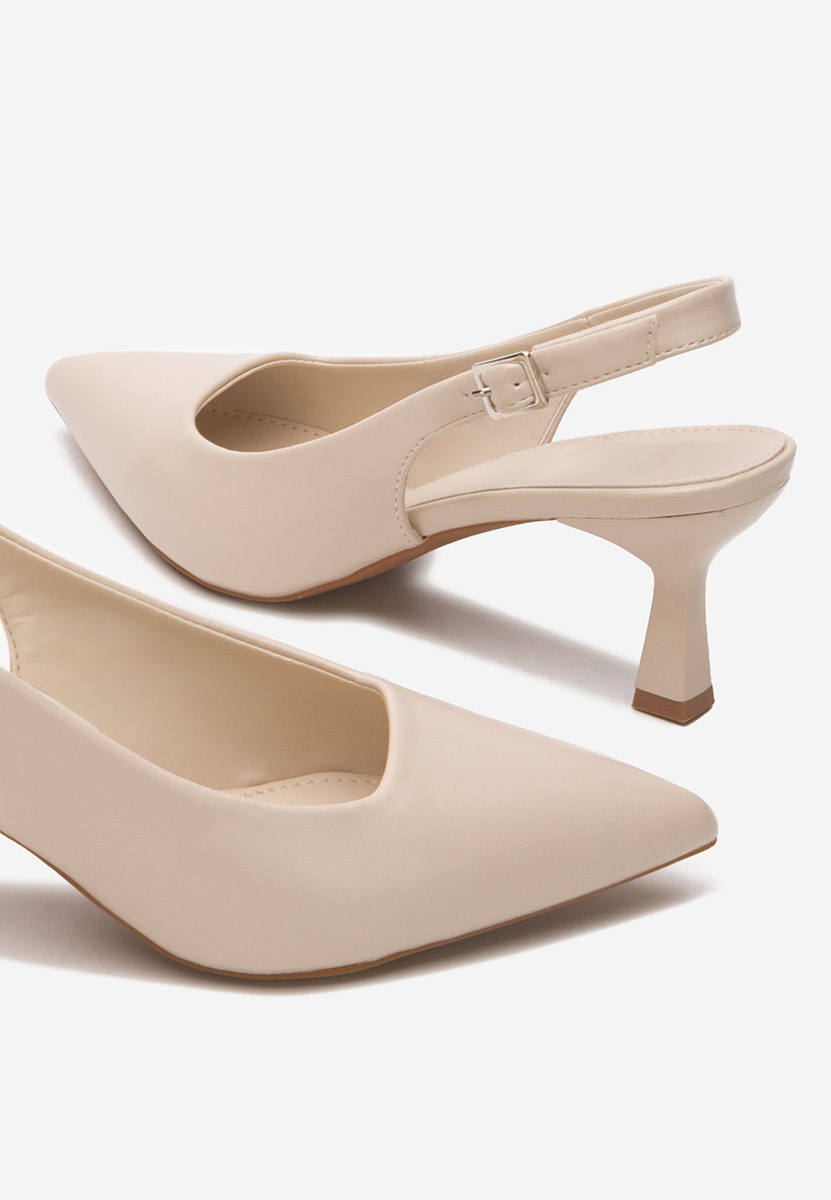 Décolleté Slingback Lynelia beige