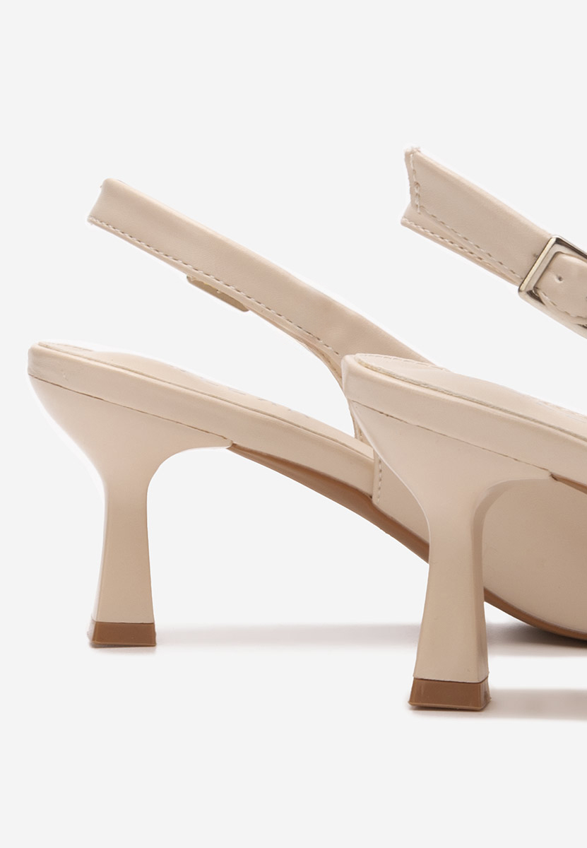 Décolleté Slingback Lynelia beige