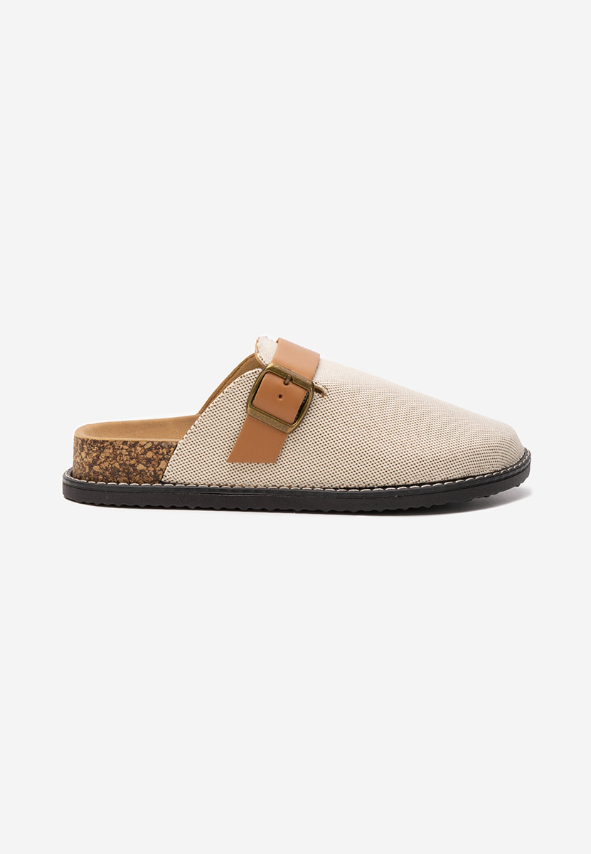 Zoccoli donna Pamela beige