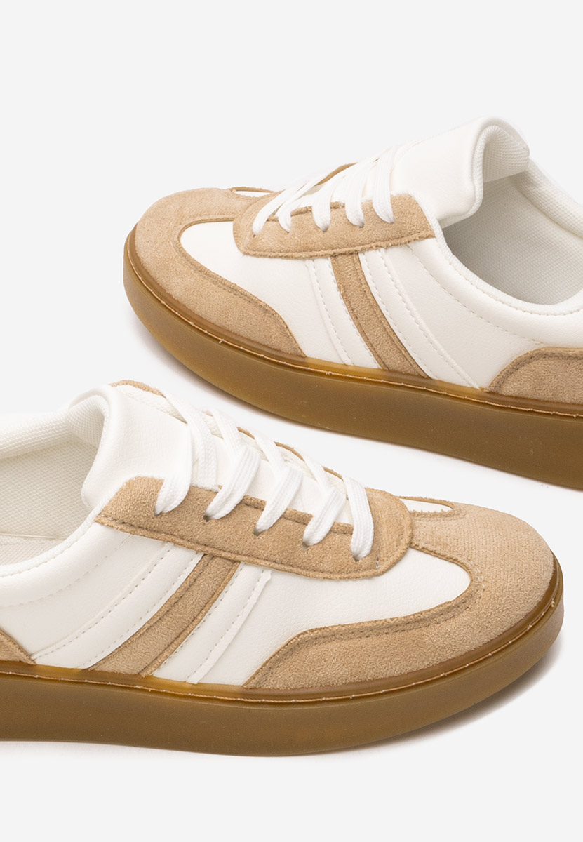 Sneakers donna Christiana beige