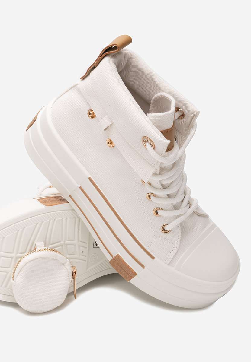 Scarpe da ginnastica High-Top Sharita bianchi