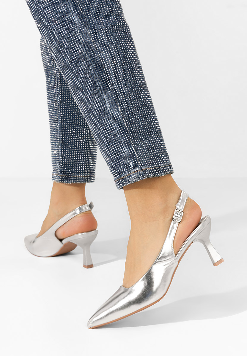 Décolleté Slingback Lynelia argento