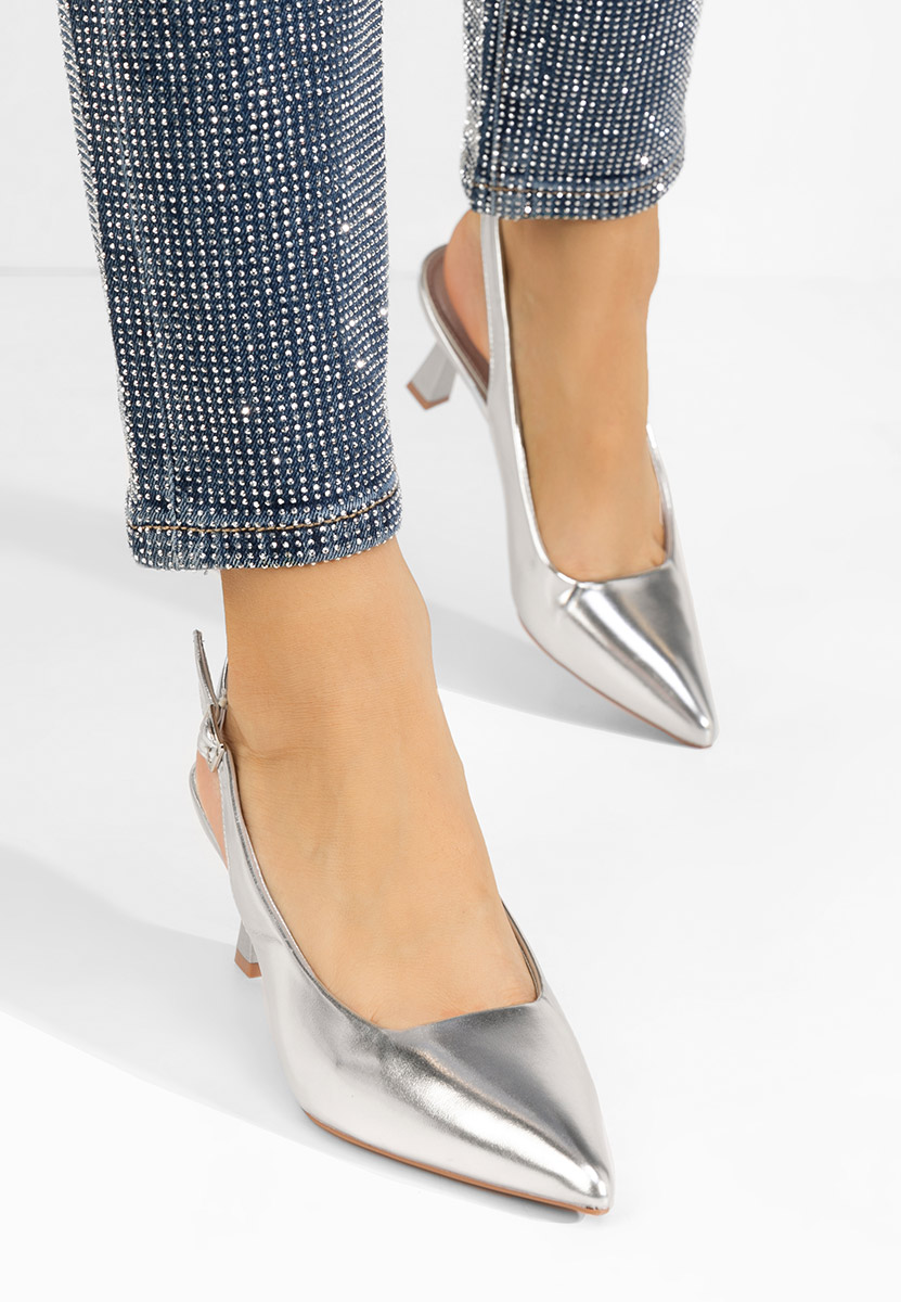 Décolleté Slingback Lynelia argento