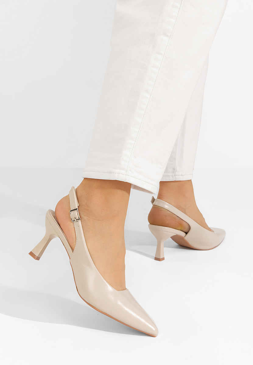 Décolleté Slingback Lynelia beige