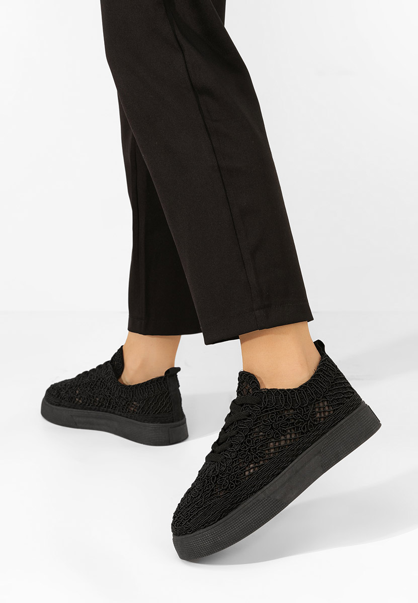 Scarpe da ginnastica donna Patrica nero