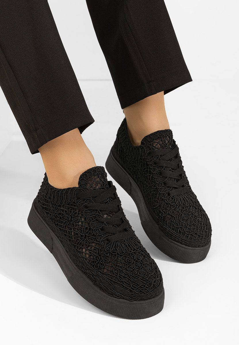 Scarpe da ginnastica donna Patrica nero