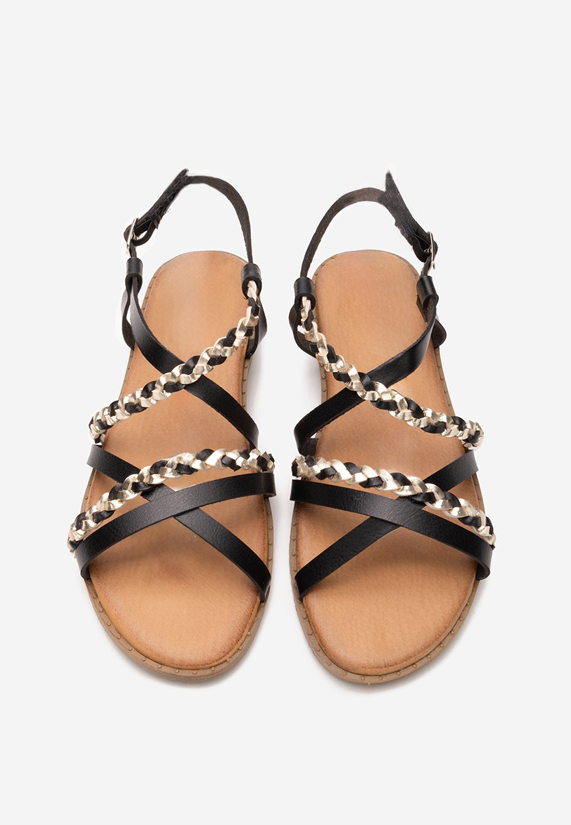 Sandali bassi Mayola nero