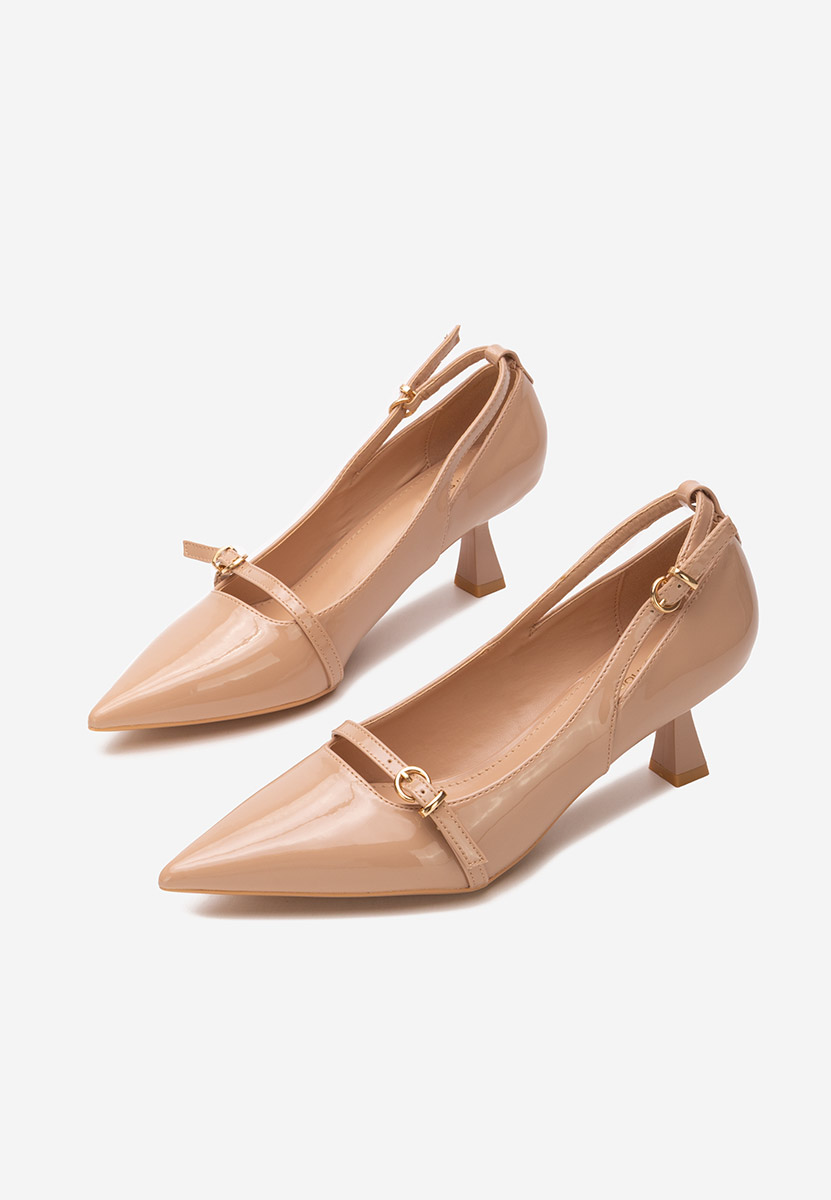 Décolleté tacco a spillo Surie beige