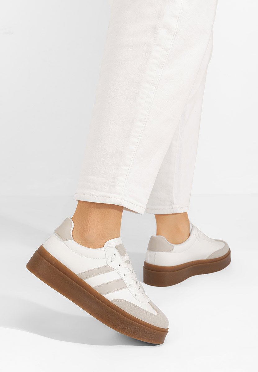 Sneakers donna Namy beige
