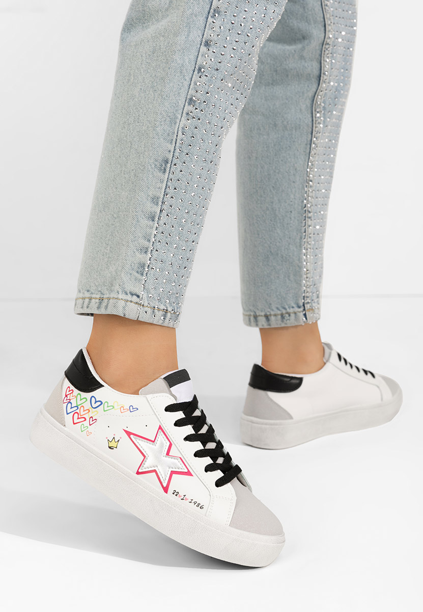 Scarpe da ginnastica donna Williamira bianchi