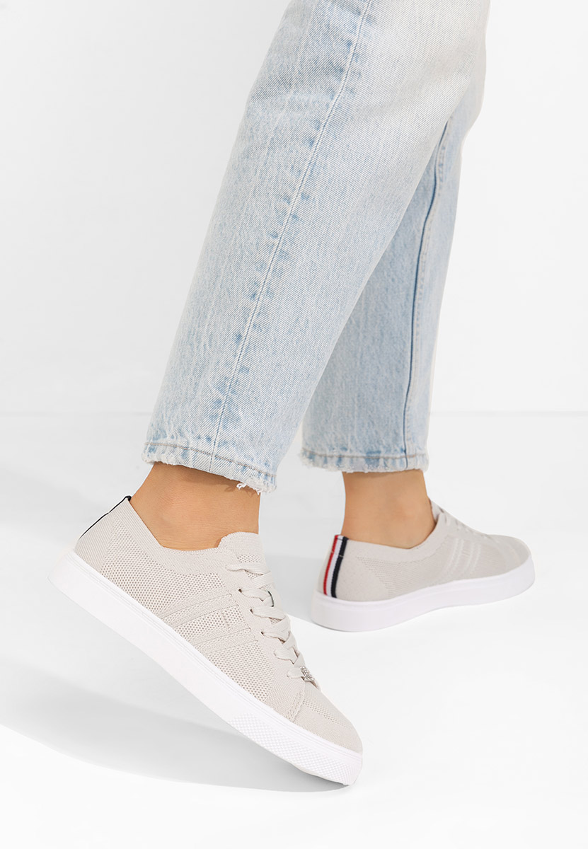 Scarpe da ginnastica donna Genoveva beige