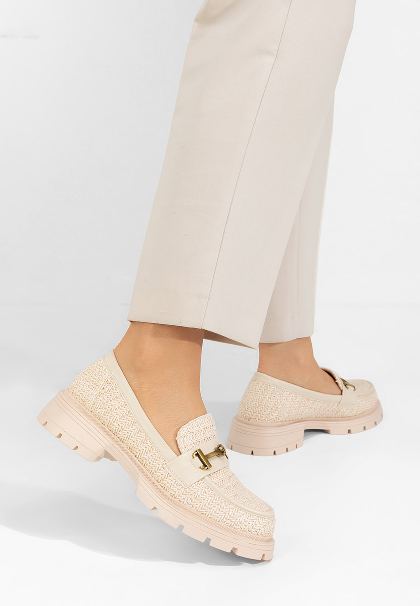 Mocassini da donna Latrice beige