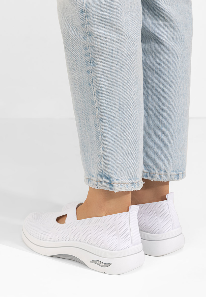 Scarpe basse donna Freeda bianchi