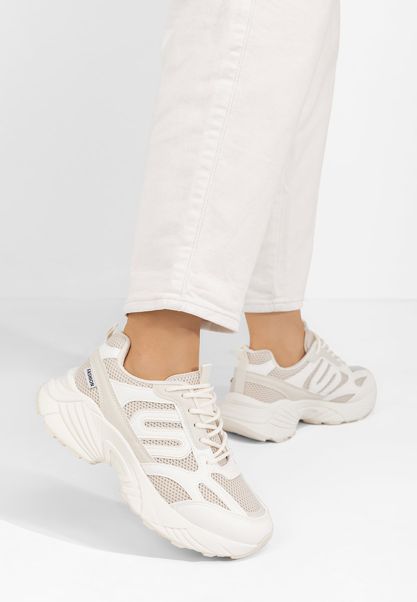 Sneakers donna Angelika beige