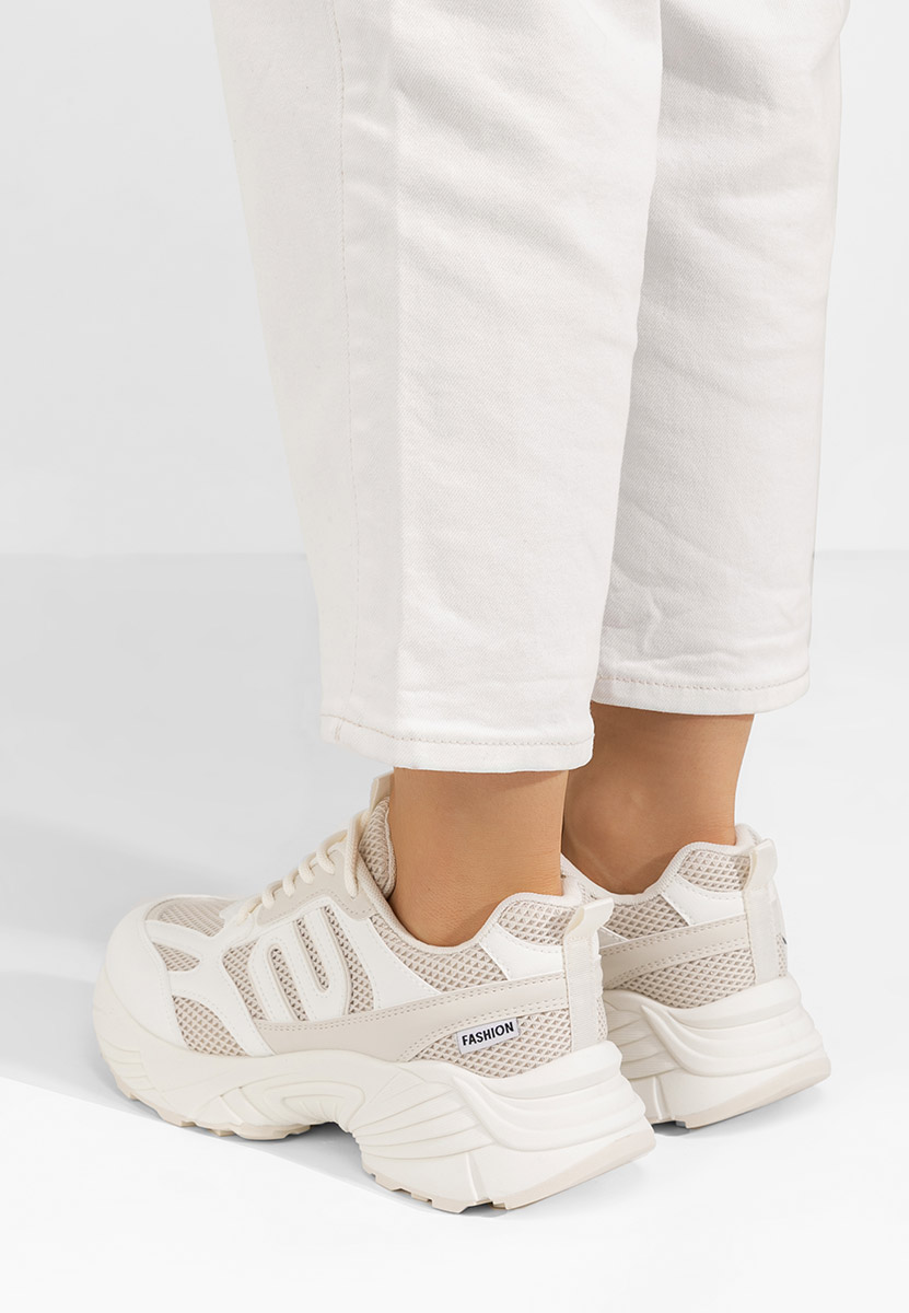 Sneakers donna Angelika beige