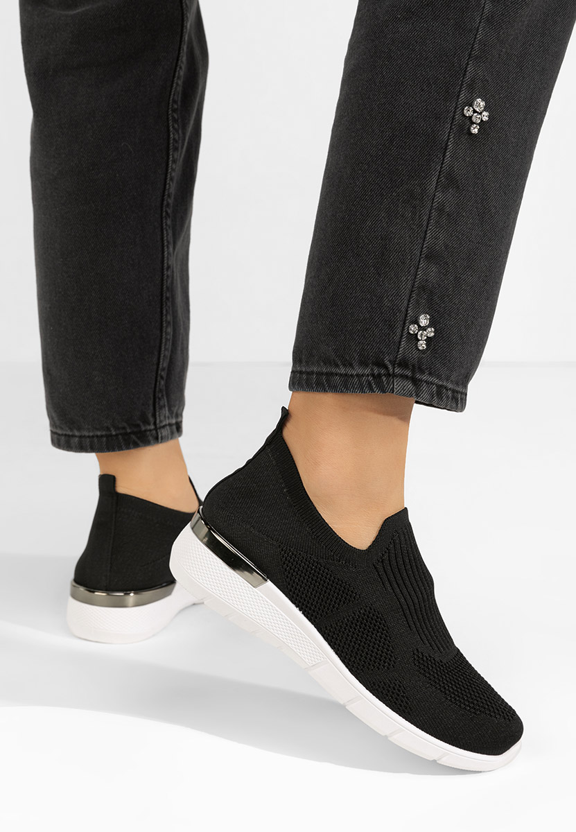 Scarpe da ginnastic Slip-On Eryka nero