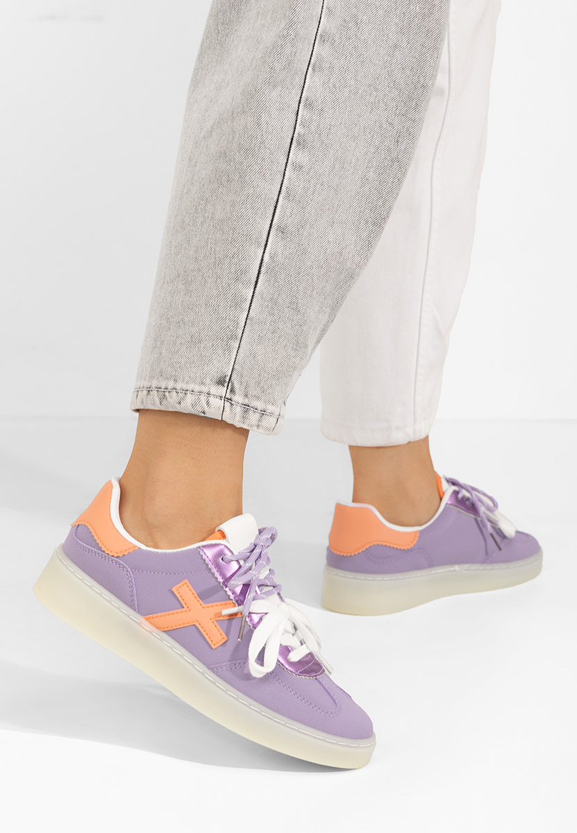 Sneakers donna Livya viola