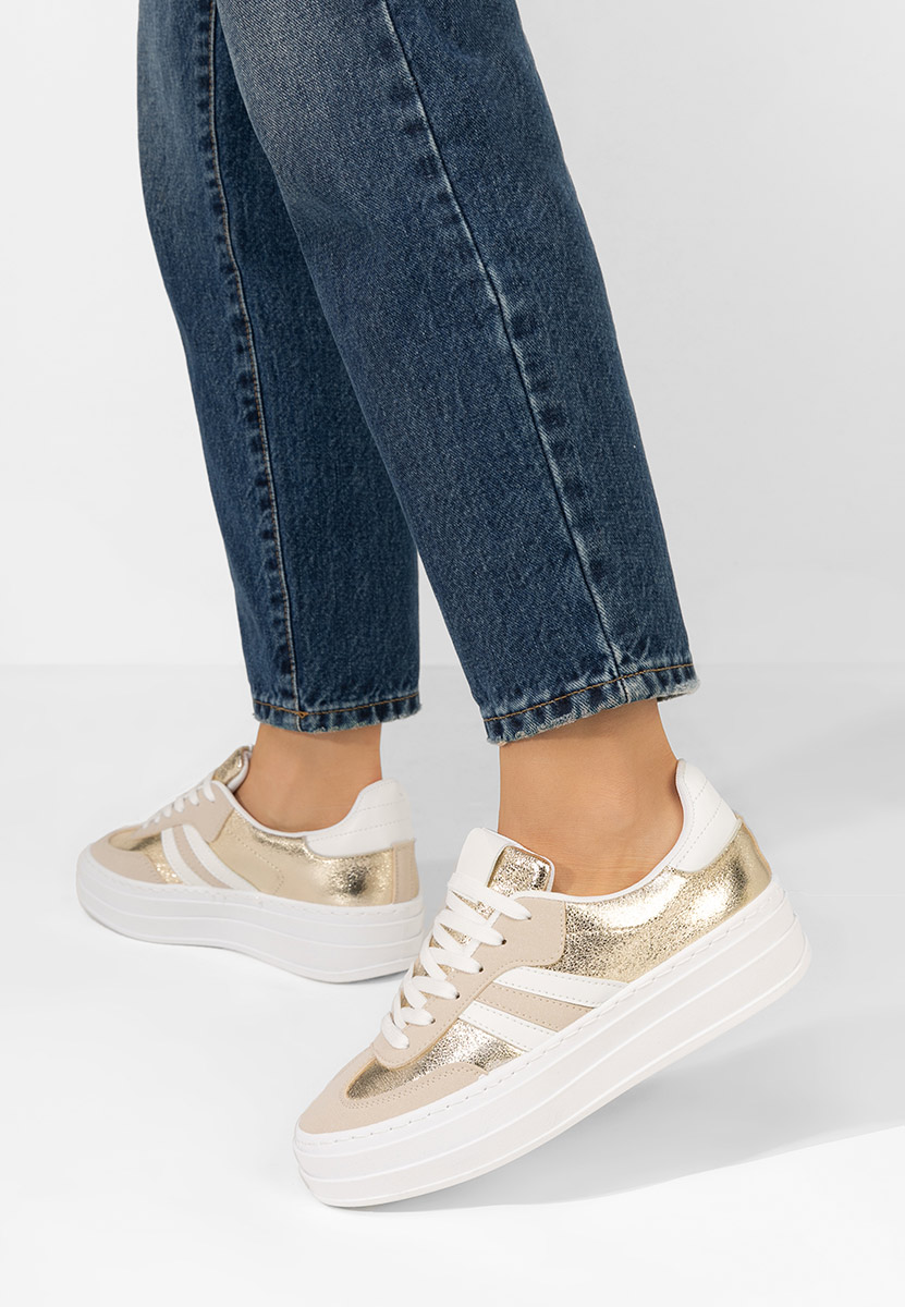 Sneakers donna Maranda oro