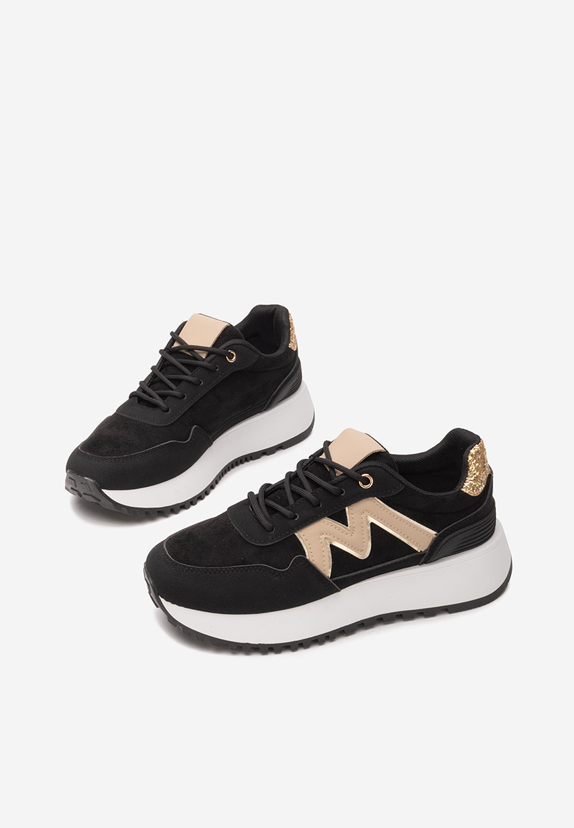 Sneakers con zeppa Ahri nero