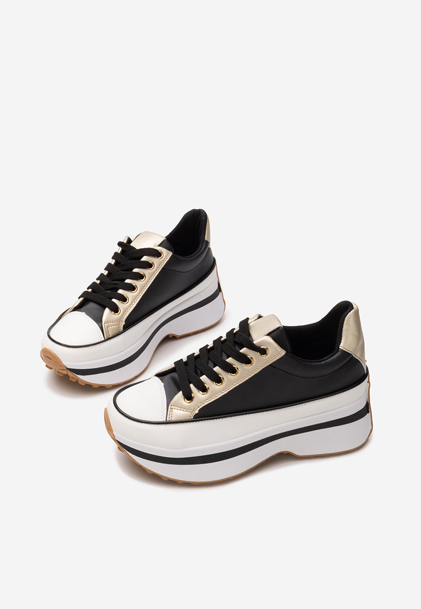 Sneakers con plateau Lavenia nero