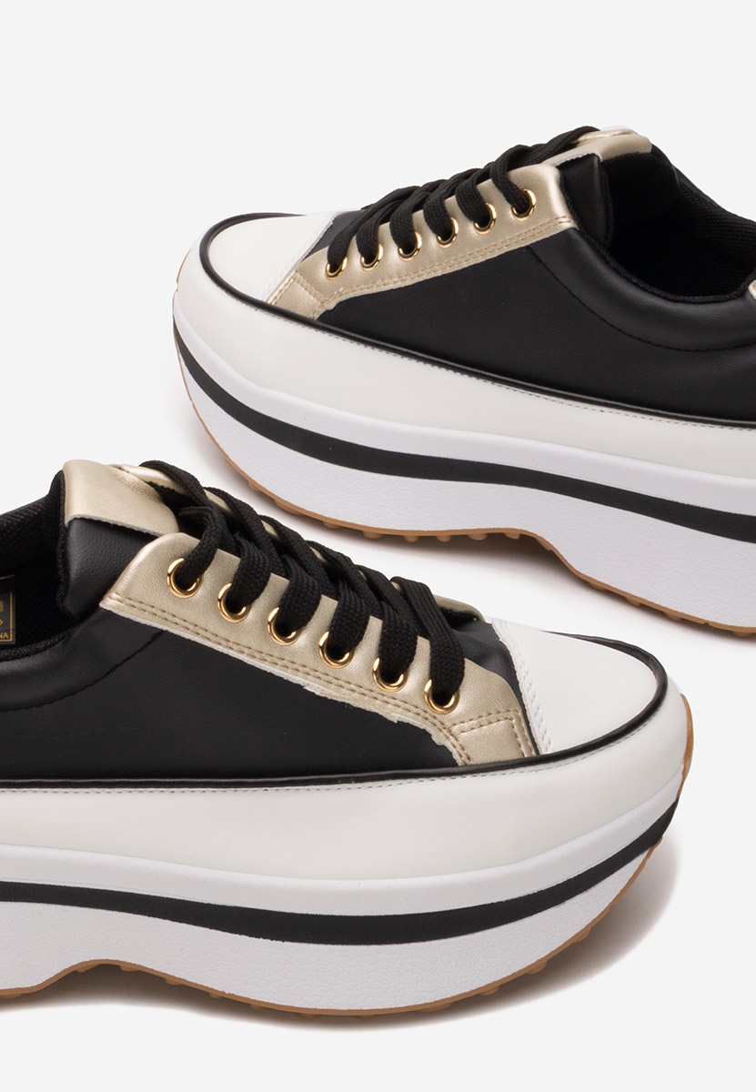 Sneakers con plateau Lavenia nero