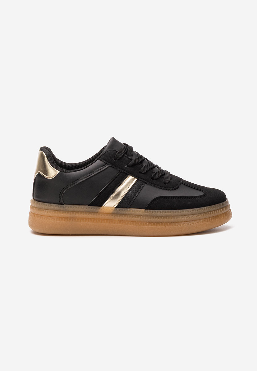 Sneakers donna Leonas nero