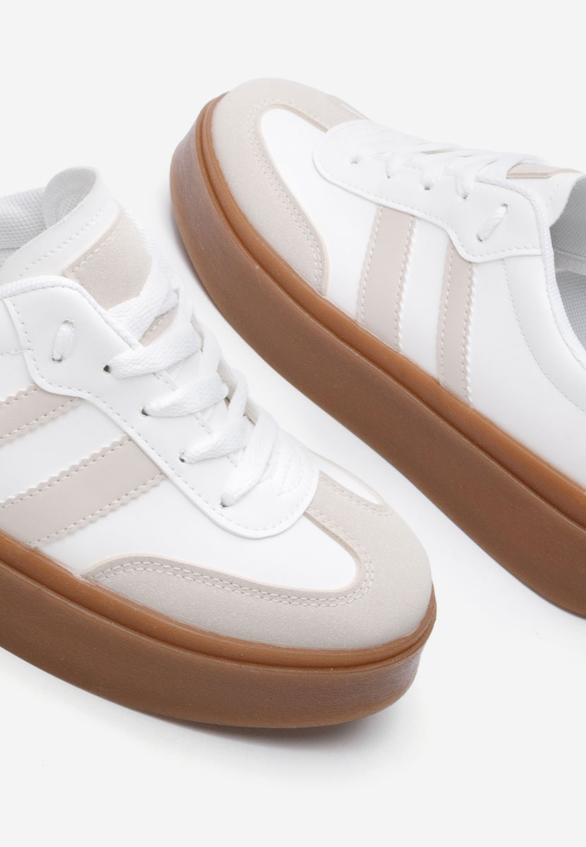 Sneakers donna Namy beige