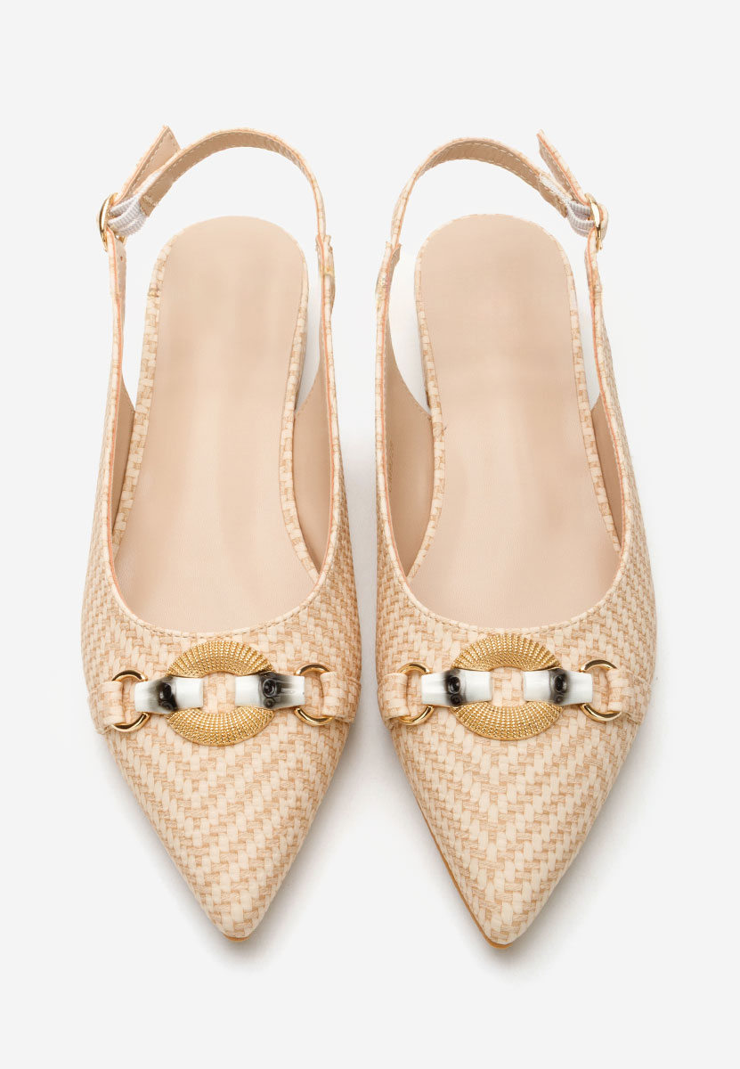 Décolleté Slingback Antonietta beige