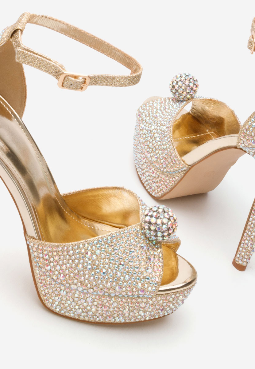 Sandali eleganti Zinaila oro