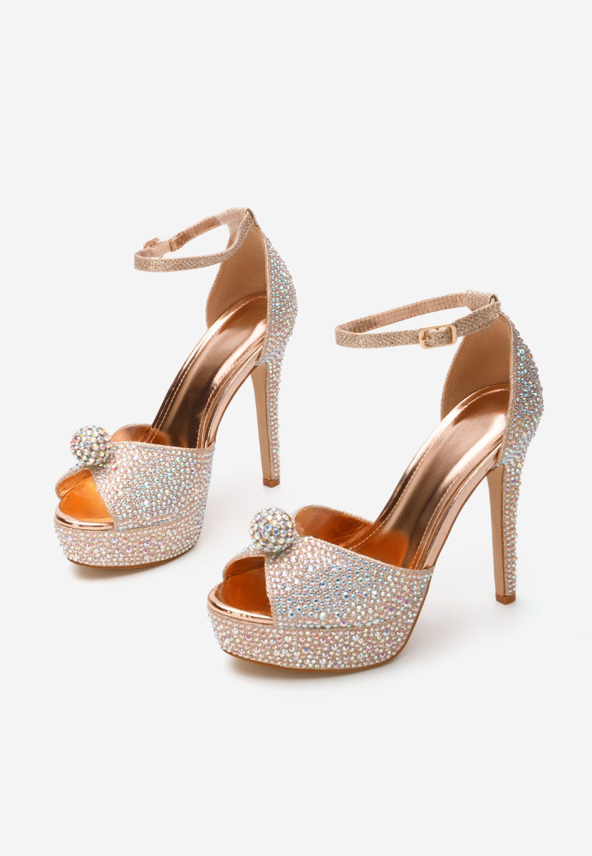 Sandali eleganti Zinaila champagne