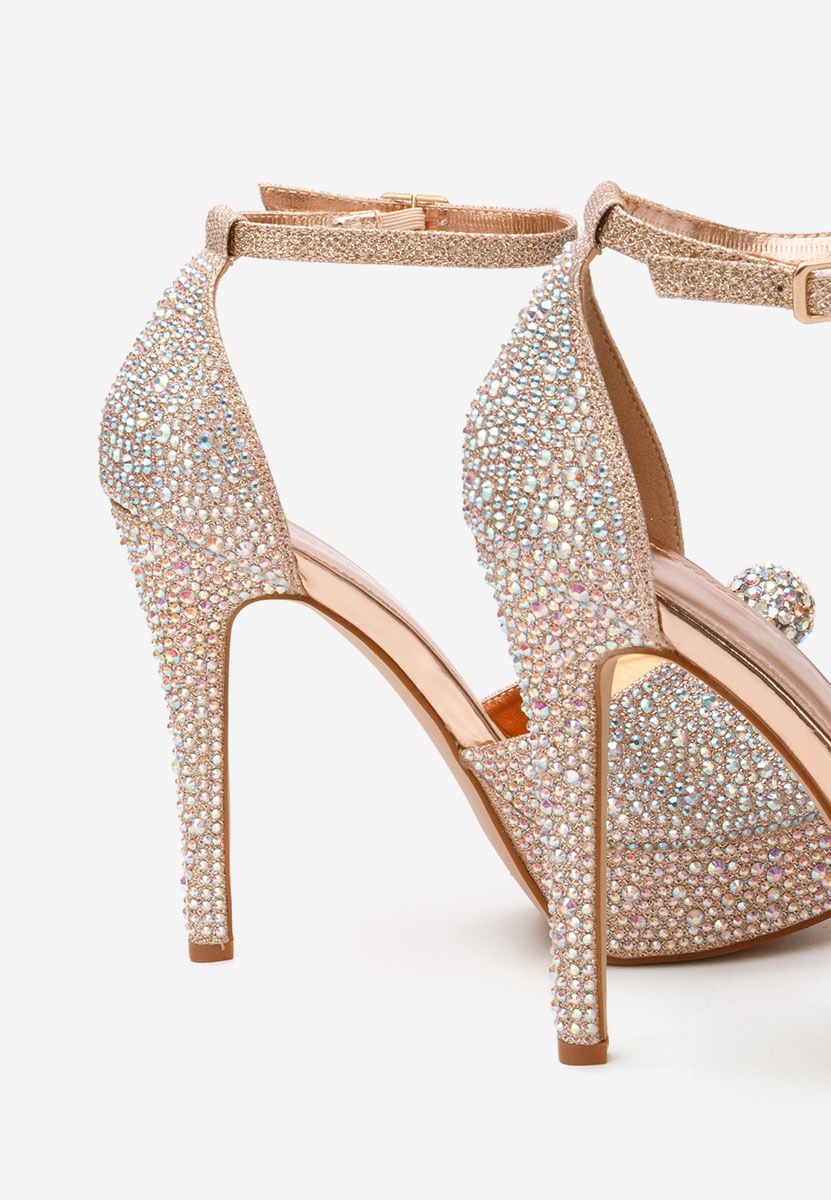 Sandali eleganti Zinaila champagne