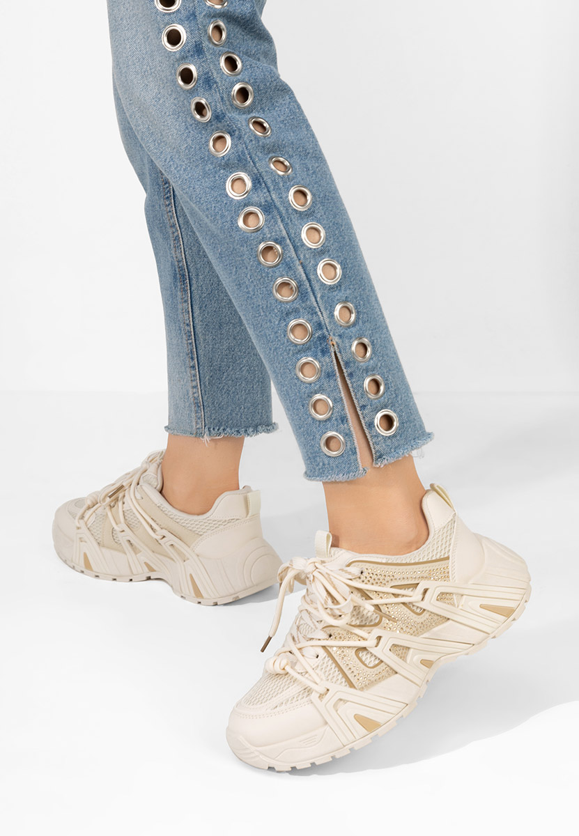 Sneakers donna Tashina beige