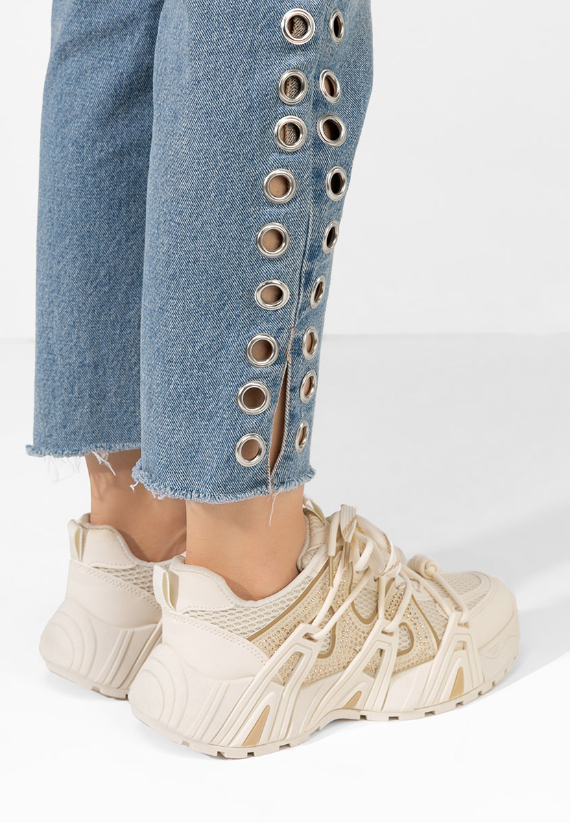 Sneakers donna Tashina beige