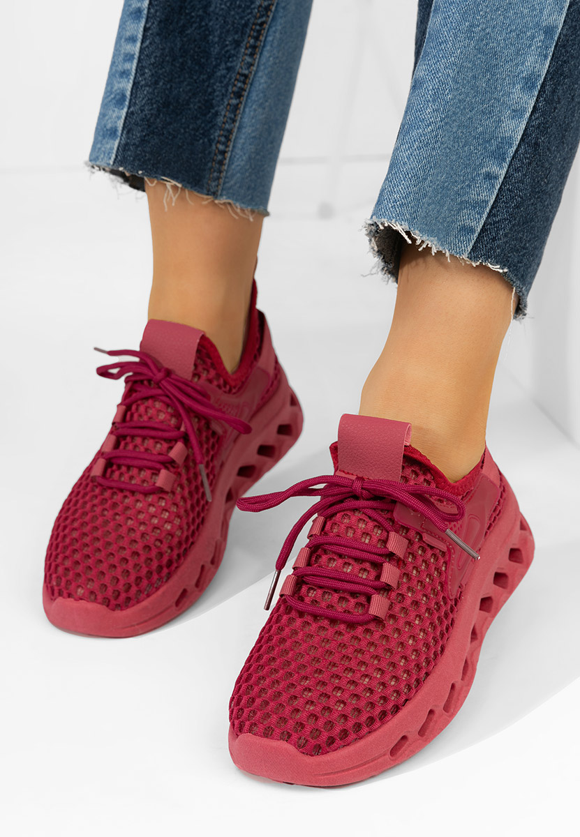 Scarpe sportive donna Martynna granata