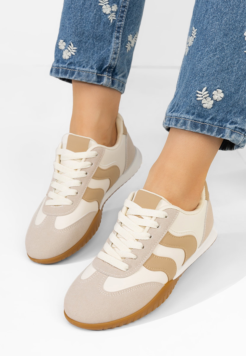 Sneakers donna Donya beige