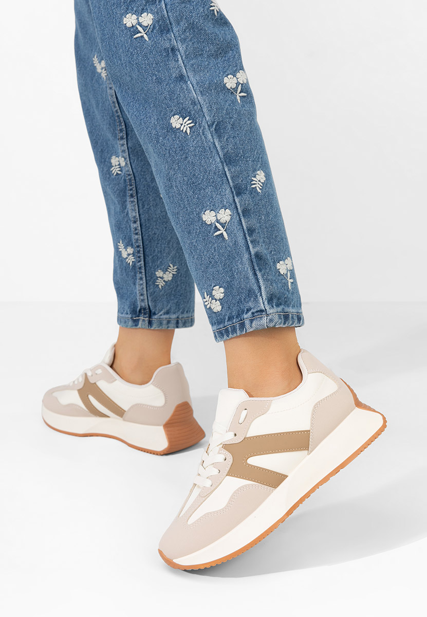 Sneakers donna Genna V2 beige Sneakers donna Genna V2 beige