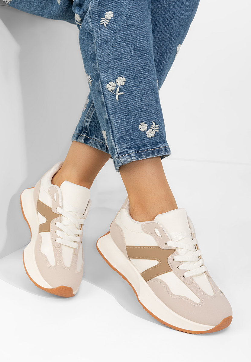 Sneakers donna Genna V2 beige Sneakers donna Genna V2 beige