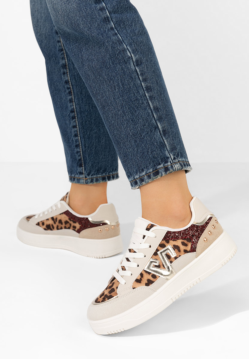Sneakers donna Taunya leopardi