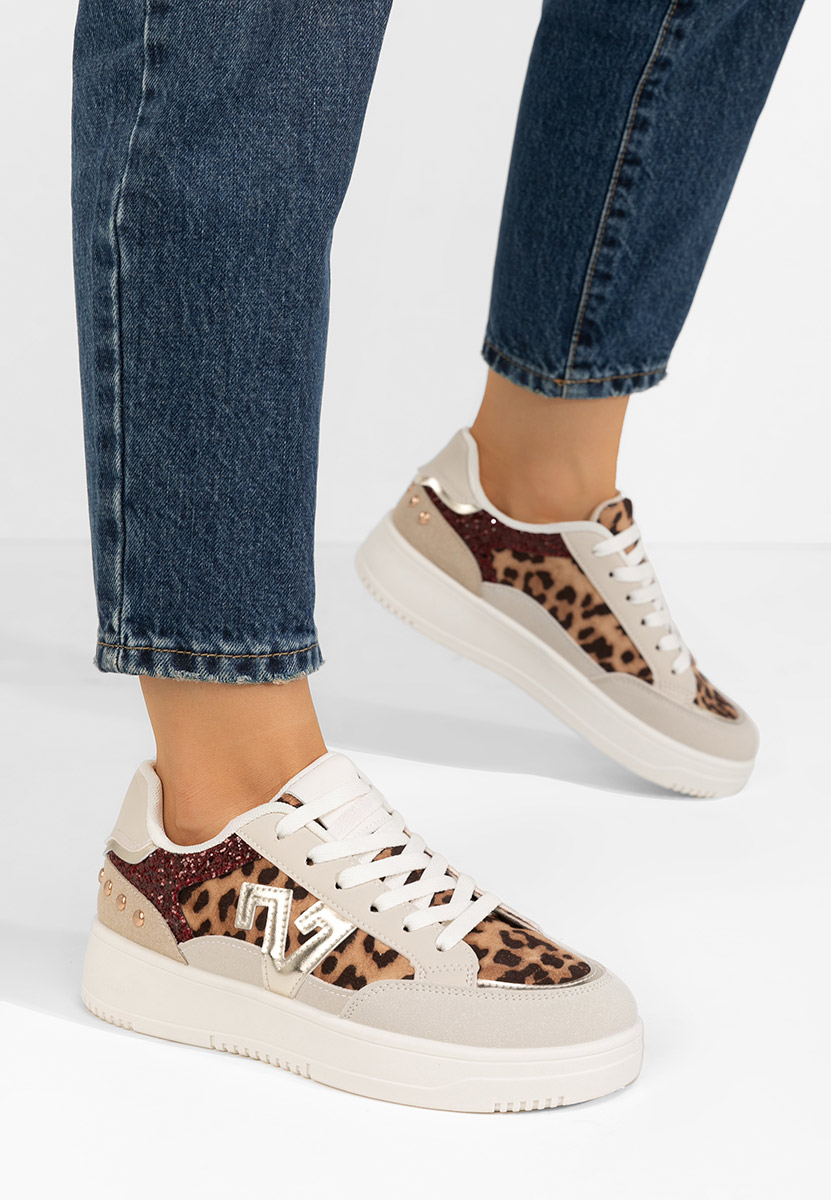 Sneakers donna Taunya leopardi